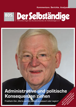 E-Papers "Der Selbständige" - Ausgabe 11 2017